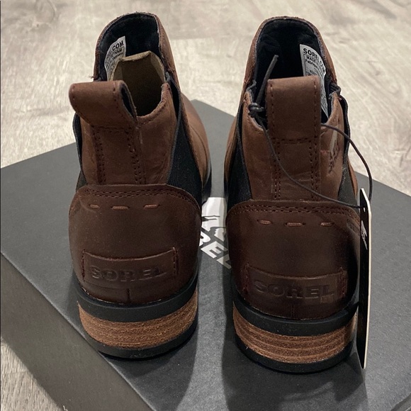 NEW - Sorel - Emelie Waterproof Chelsea Boot - Picture 4 of 9